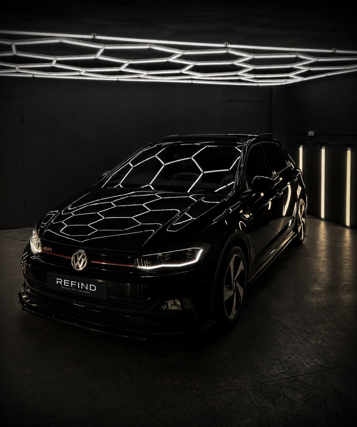 Volkswagen Golf GTI finished after a full detail